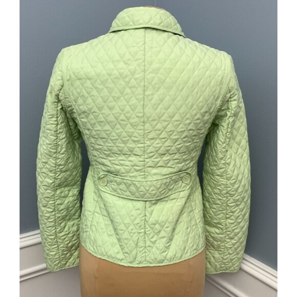 Ann Taylor LOFT Jacket Womens 0 Quilted Military Barn Chore Zip-Up Windbreaker - Picture 2 of 10